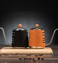 Barista Space Leather Wrapped Hand Kettle